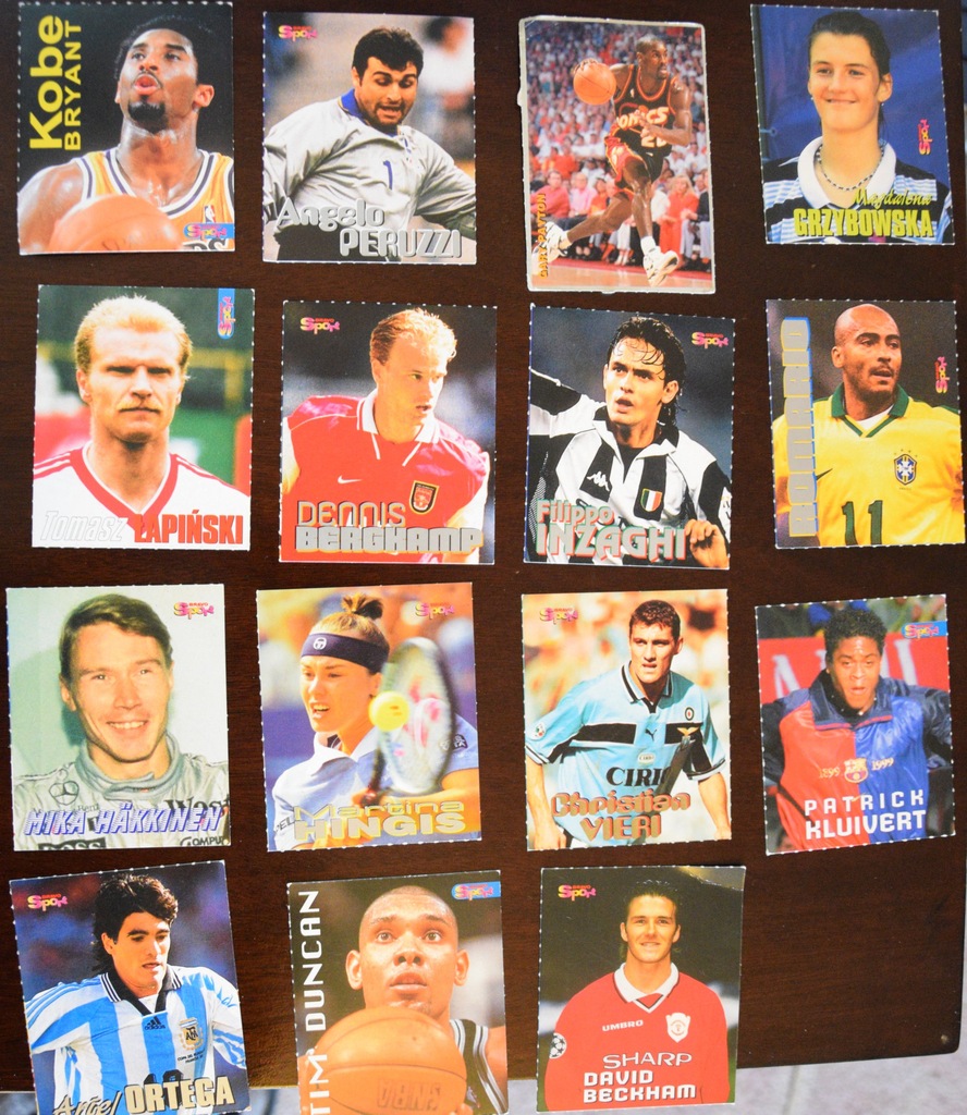 Karty Bravo Sport, NBA, F1, Piłka nożna, set 14