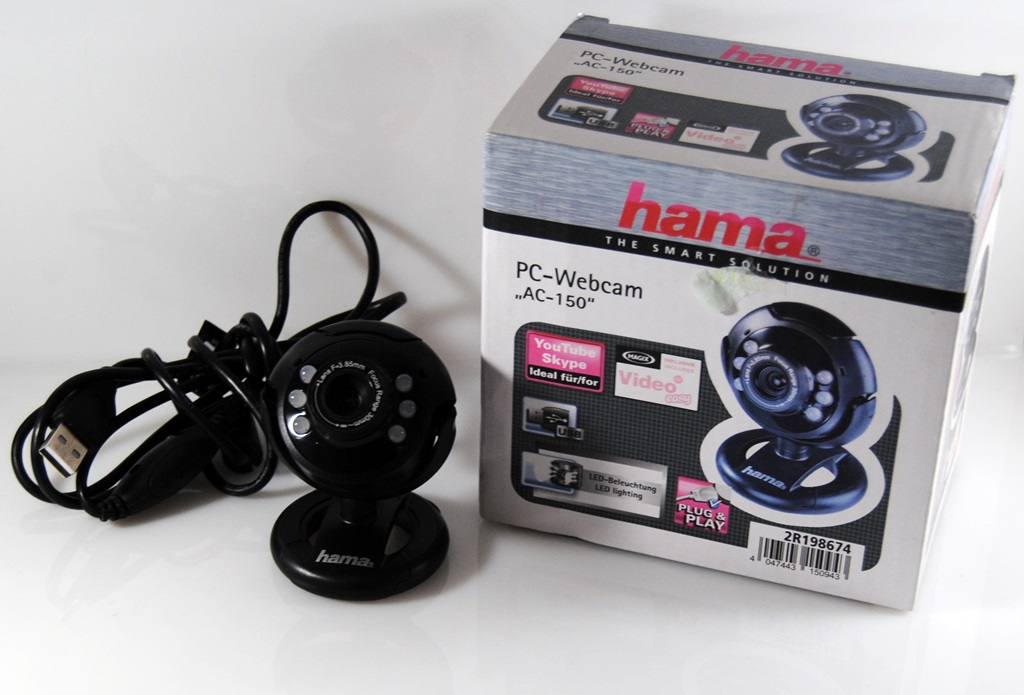 Pc webcam best sale ac 150 hama