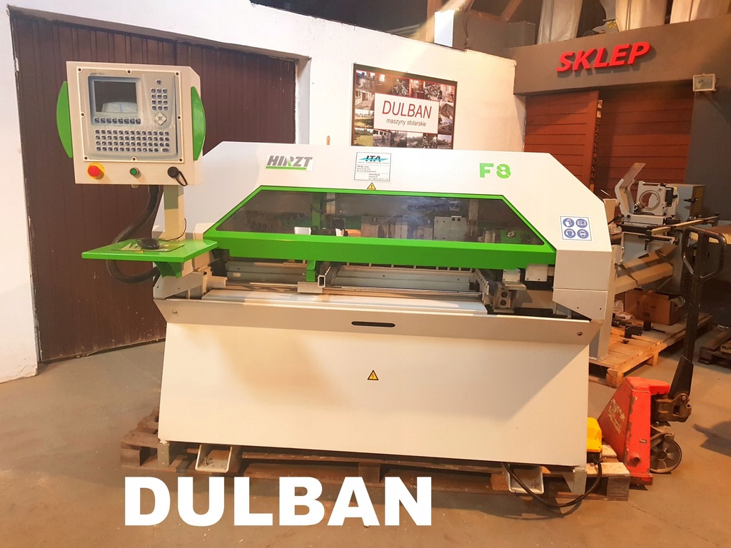 Wiertarka numeryczna przelotowa HIRZT F8 CNC