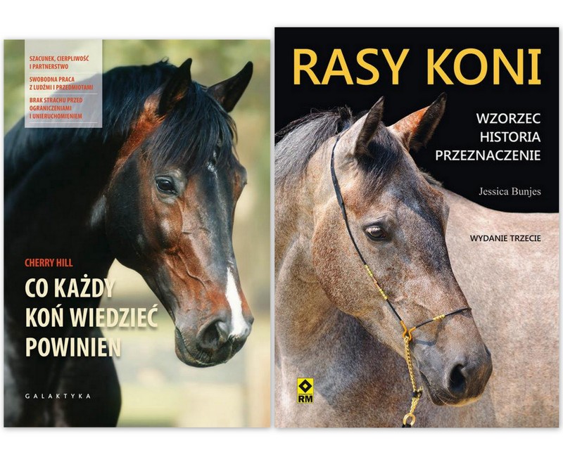 każdy koń wiedzieć powinien szkolenie+Rasy koni