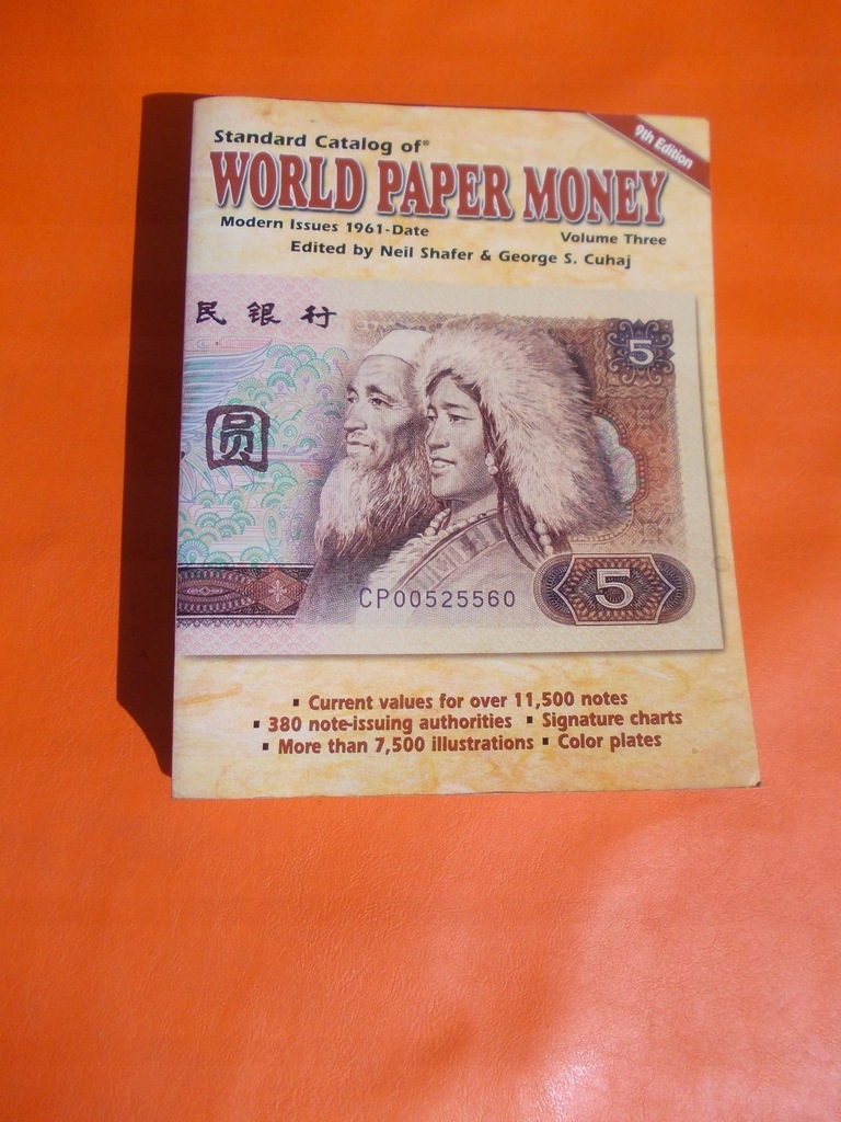 KATALOG WORLD PAPER MONEY 1961-2002 Krause USA