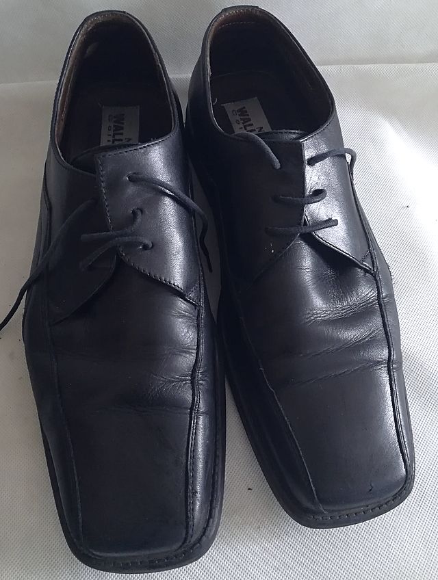 Półbuty męskie NORD 42 czarne eleganckie buty