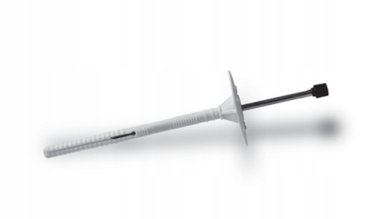 KOŁKI DO STYROPIANU 38cm METAL JAKOŚĆ ATEST 50szt