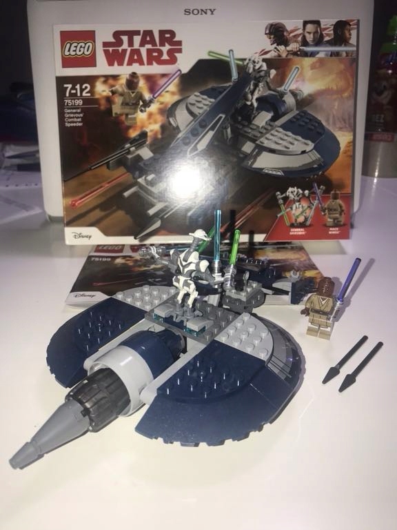Lego 75199 Star Wars ścigacz Generała Grievousa - 7776337812 ...