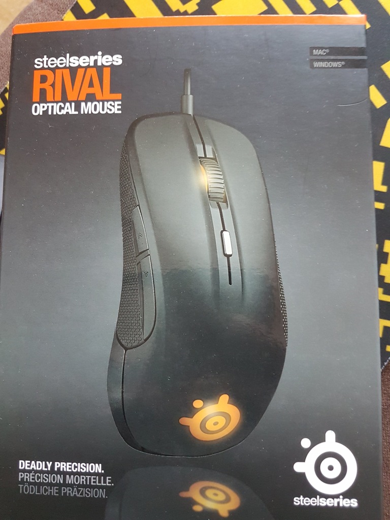 Mysz SteelSeries Rival Black (62271)