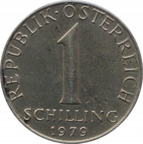 1 szyling 1979 Austria st.III