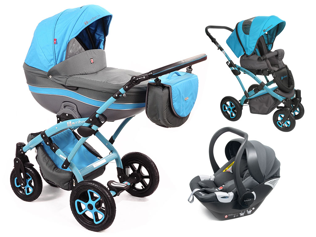 TUTEK TAMBERO wózek AT1 3w1+ BabySafe York