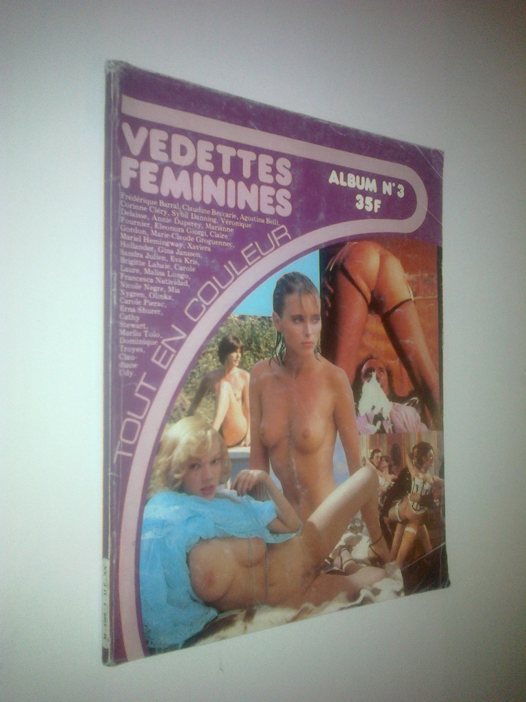 Pismo porno VEDETTES FEMININES nr 3 (Paryz 1985)