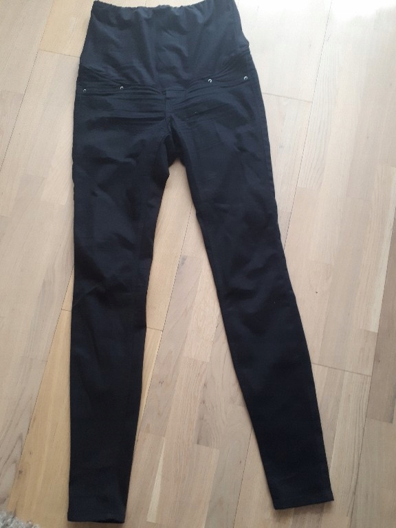 spodnie,rurki skinny,jeansy ciążowe H&amp;M 36 s