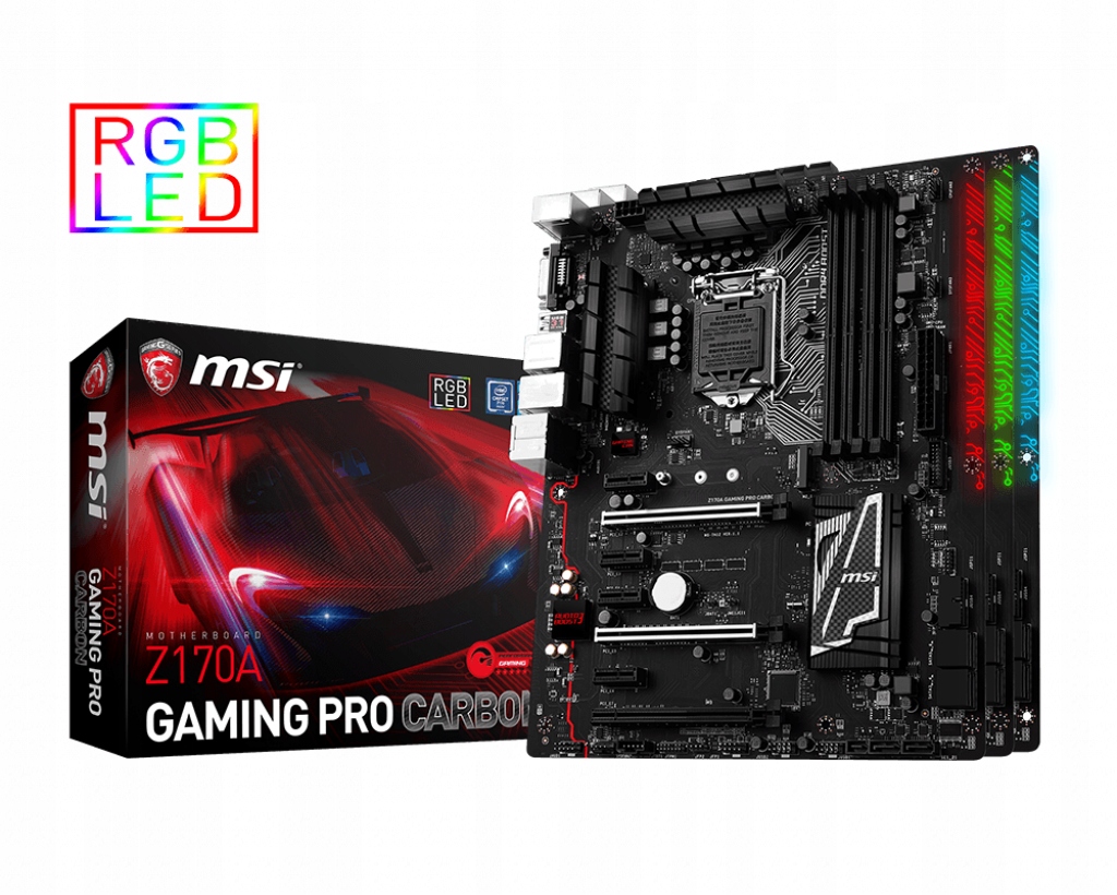 MSI Z170A Gaming Pro Carbon - 7763228460 - oficjalne archiwum Allegro