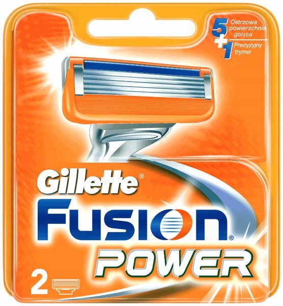 Wkłady do maszynek Gillette Fusion Power 2 sztuki