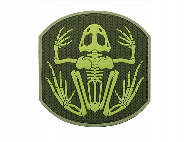 Naszywka velcro Frog Skeleton PVC 3 [EM]
