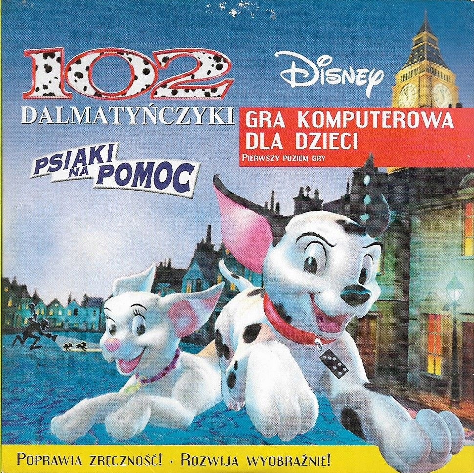 102 Dalmatyńczyki - Psiaki na pomoc -Disney CD-ROM