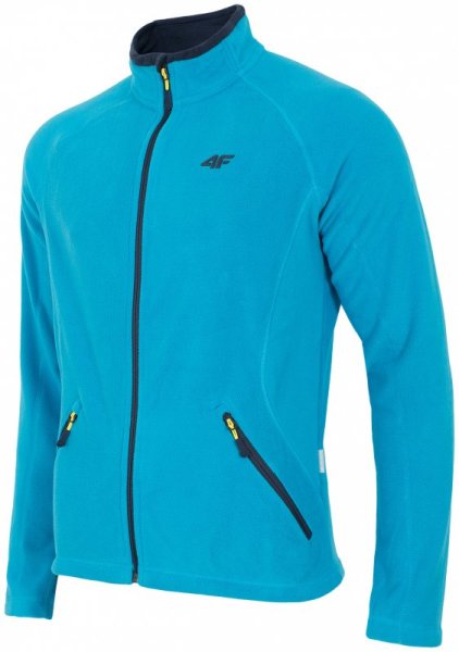 4F BLUZA POLAR MĘSKI TURKUS T4L16-PLM001  XL