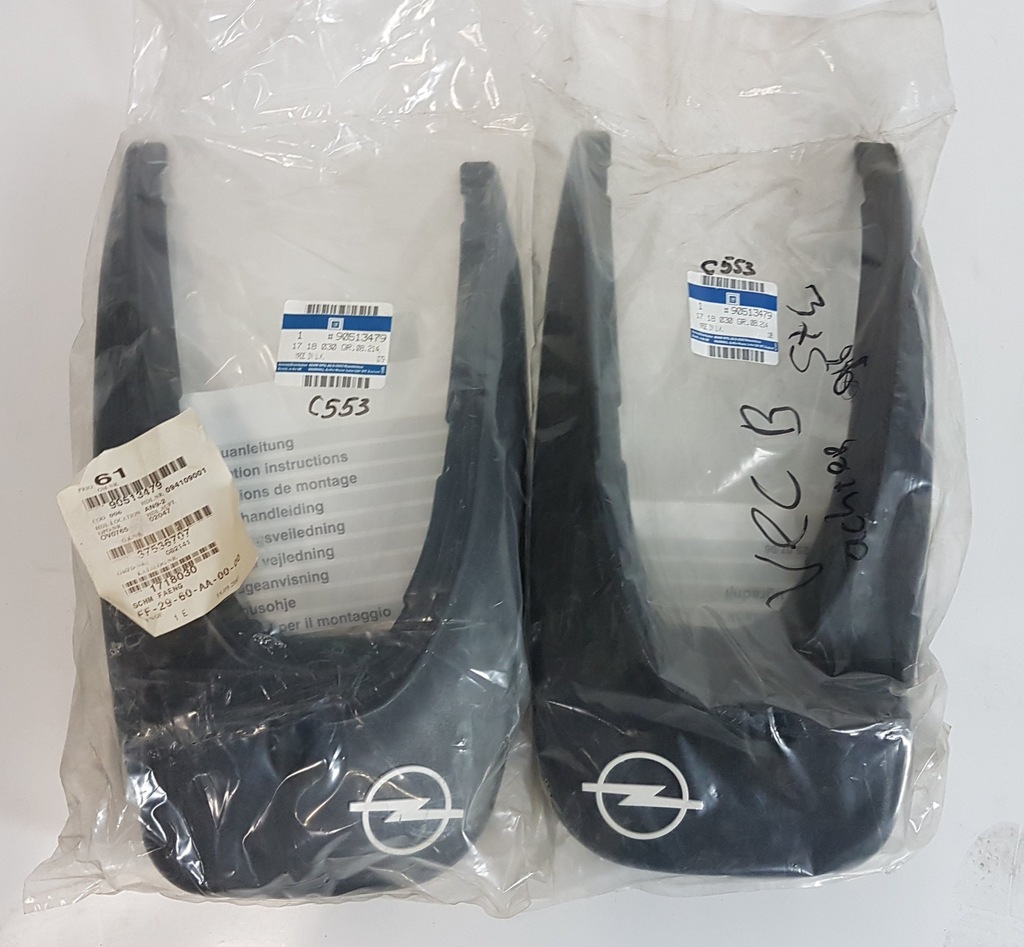 chlapacze tylne opel vectra b kombi 90513479