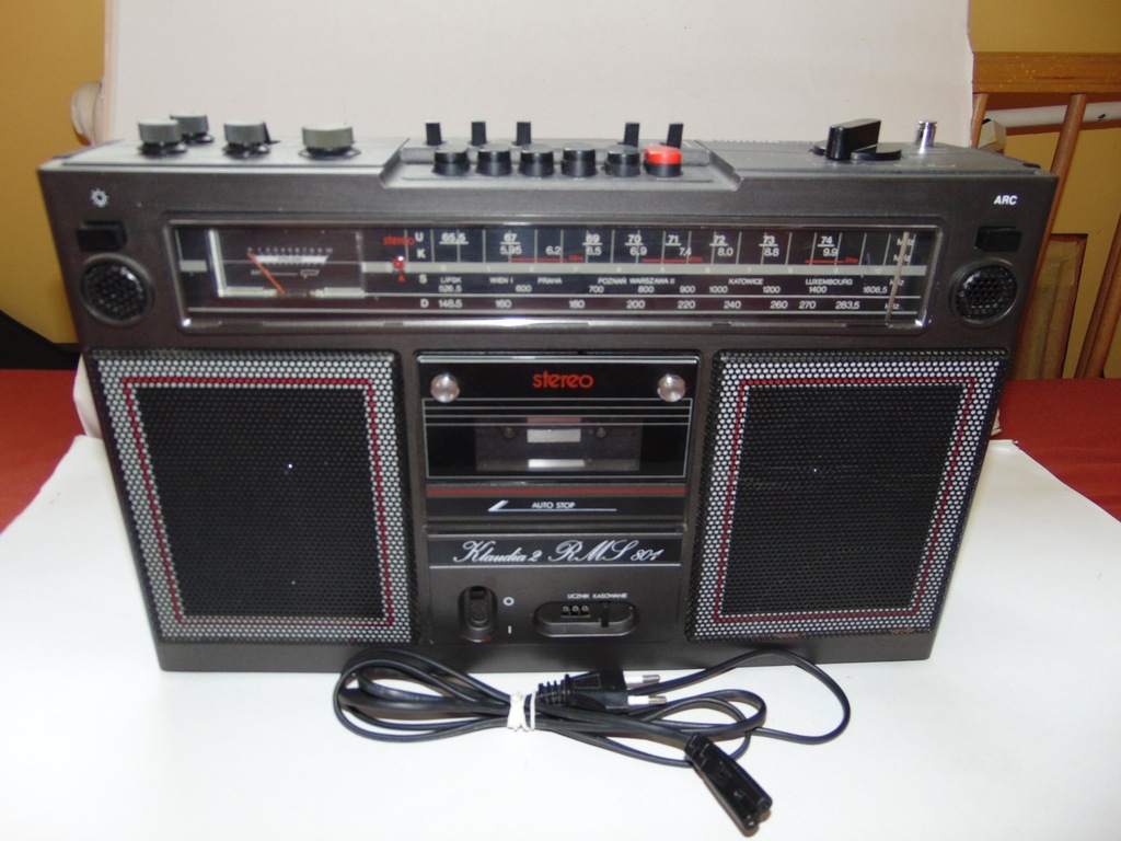 Radiomagnetofon - Unitra - KLAUDIA 2 RMS 801