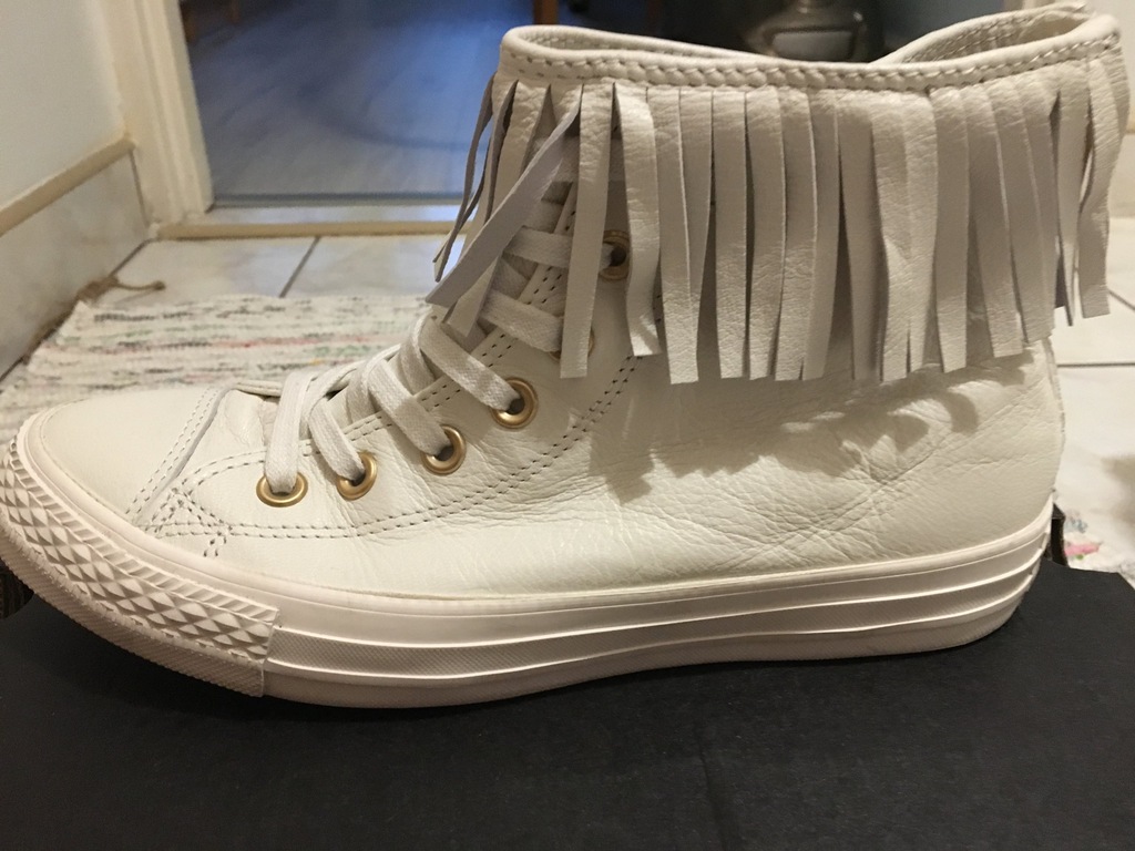 BUTY CONVERSE CHUCK TAYLOR FRINGE FRĘDZLE 39 7258233988