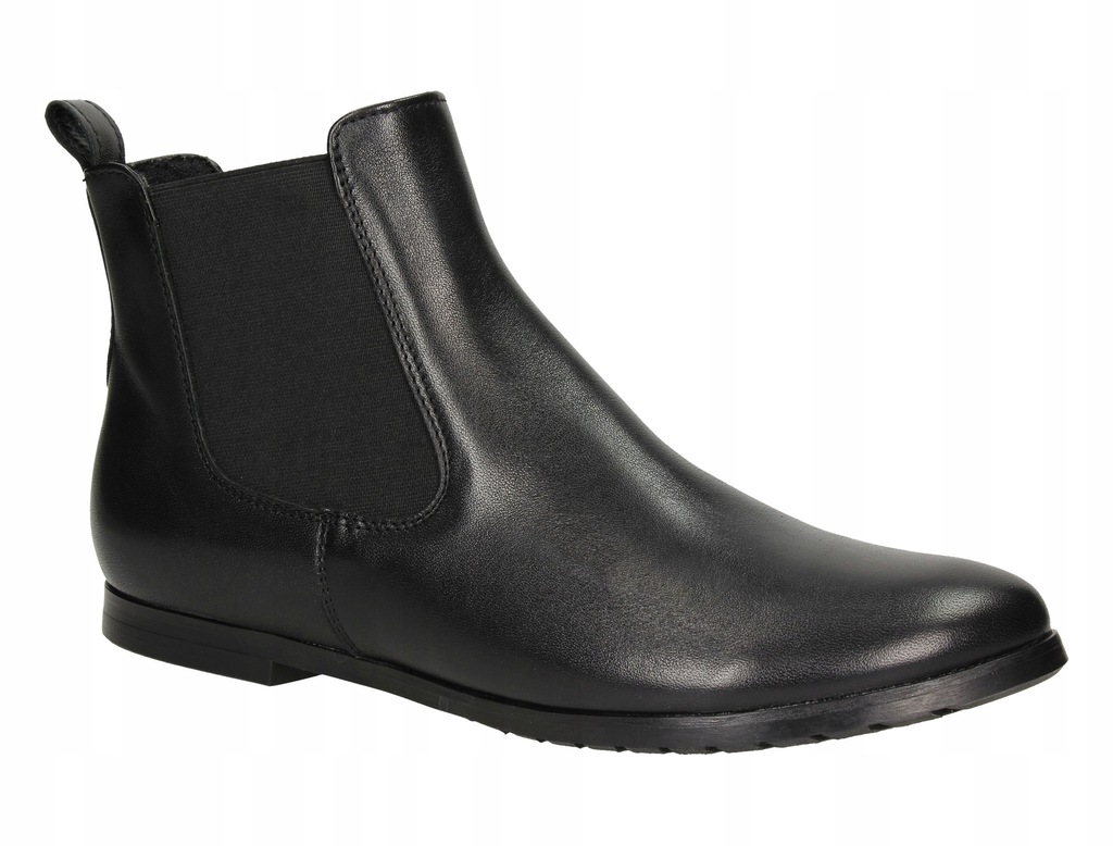 GALPIO 2 BOTKI SZTYBLETY(FSM) SKÓRA NATURALNA R.39