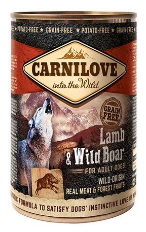 Carnilove Wild Meat Lamb & Wild Boar Adult - j