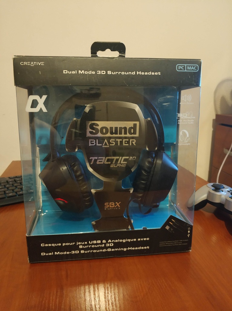 Słuchawki Creative Sound Blaster Tactic 3D Alpha