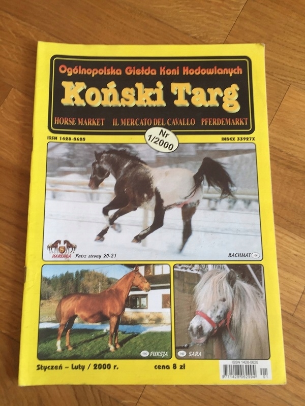 Koński Targ 1/2000 konie czasopismo gazeta