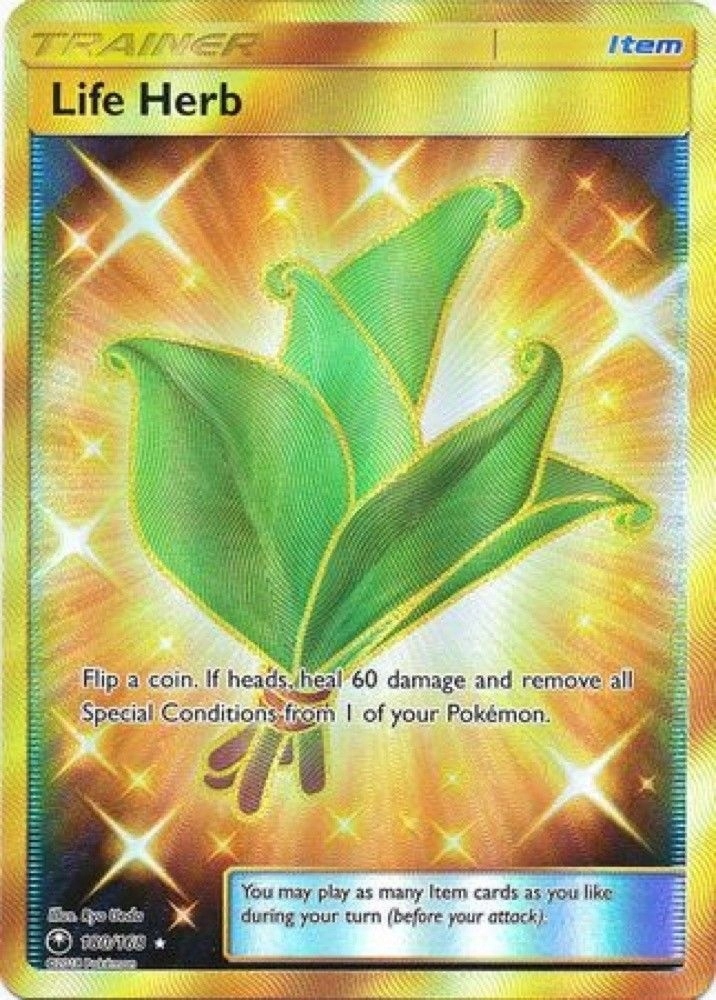 POKEMON Life Herb - 180/168 - Secret Rare Stan