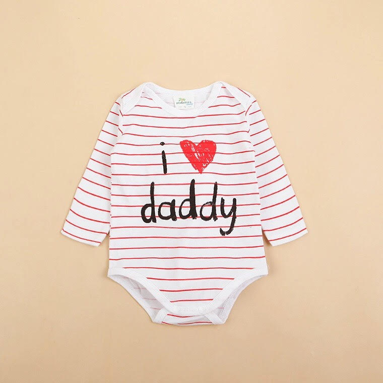 Ubranko dla niemowlęcia i love daddy 70