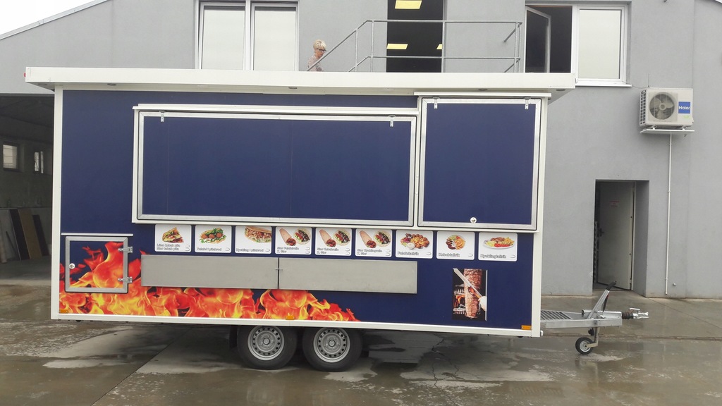 Przyczepy gastronomiczne 5m-NOWE -WYPOSAŻONE EPINO