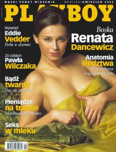 PLAYBOY- nr.4(125) 2003- Renata DANCEWICZ