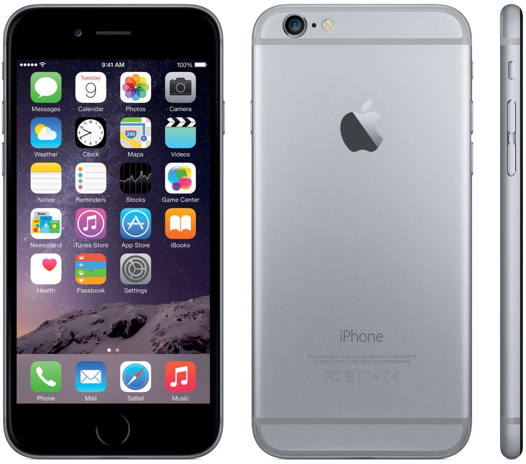 Apple iPhone 6s 16GB Czarny POLSKA OKAZJA FV23%