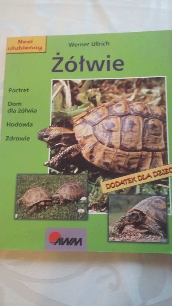 książka o żółwiach W. Urlich