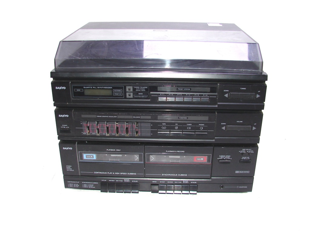 sanyo  ③ Wieża SANYO DC-SF3LO - WYPRZEDAŻ !!! - 7695595605