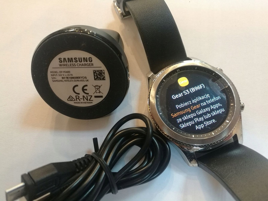 samsung smart watch galaxy gear s3 classic silver