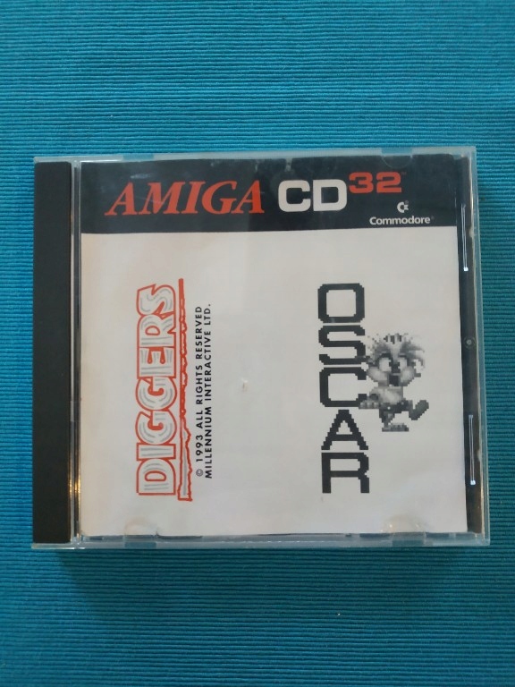 Amiga CD32 gry diggers i oscar