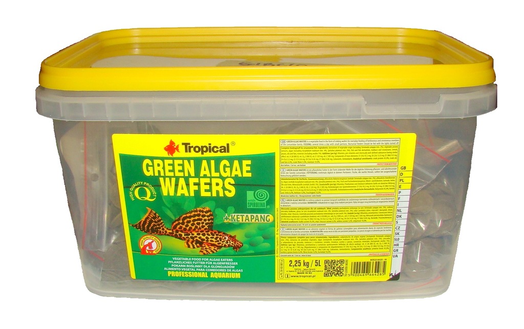 Tropical green algae wafers 100g uzupełnienie