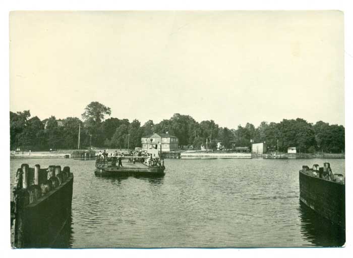 Gdańsk Sobieszewo Prom lata 70/80