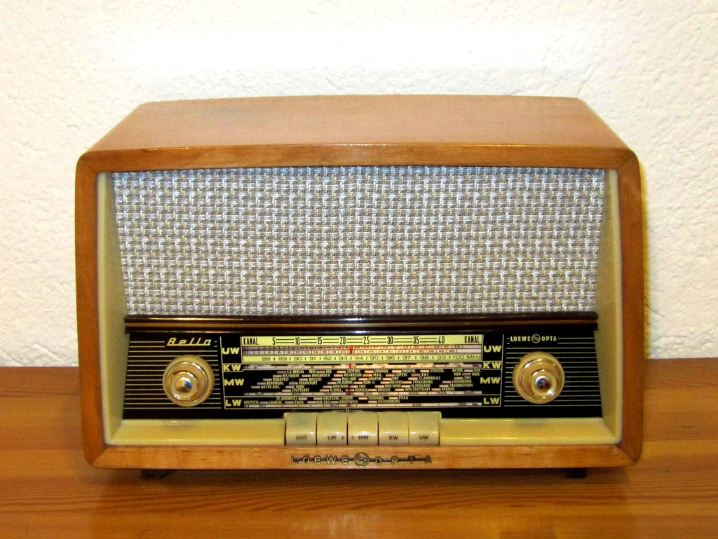 STARE RADIO LOEWE OPTA BELLA Typ 6720 W 7057853707 oficjalne