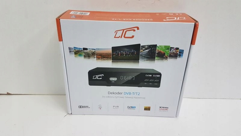 DEKODER DVBT/T2 LTC LXHD502 KOMPLET