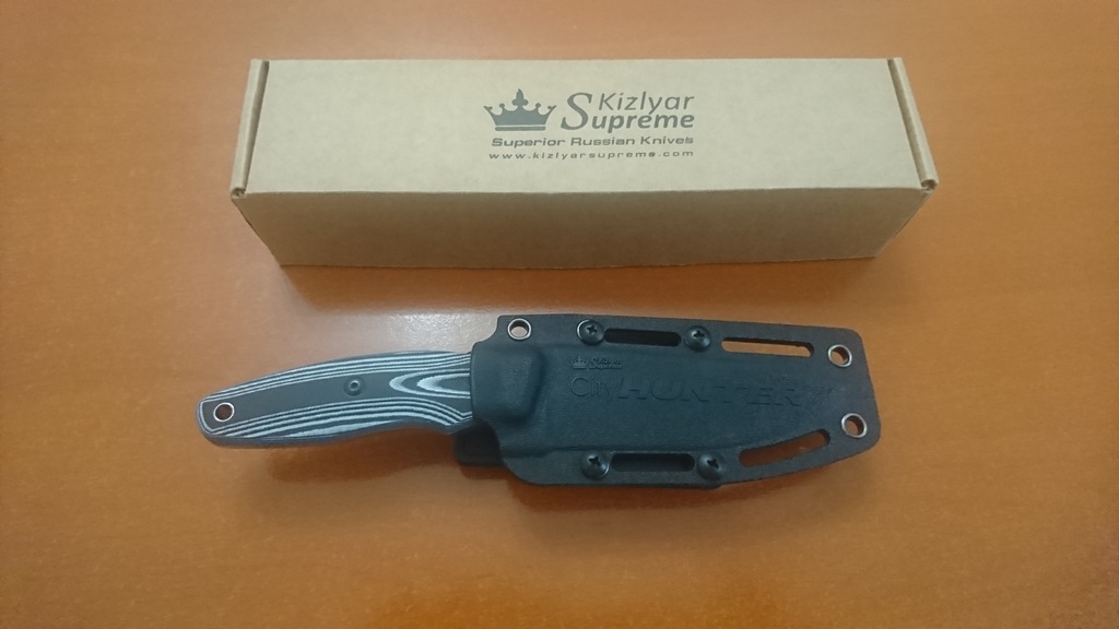 Nóż Kizlyar Supreme CityHunter M390 - nieużywany 