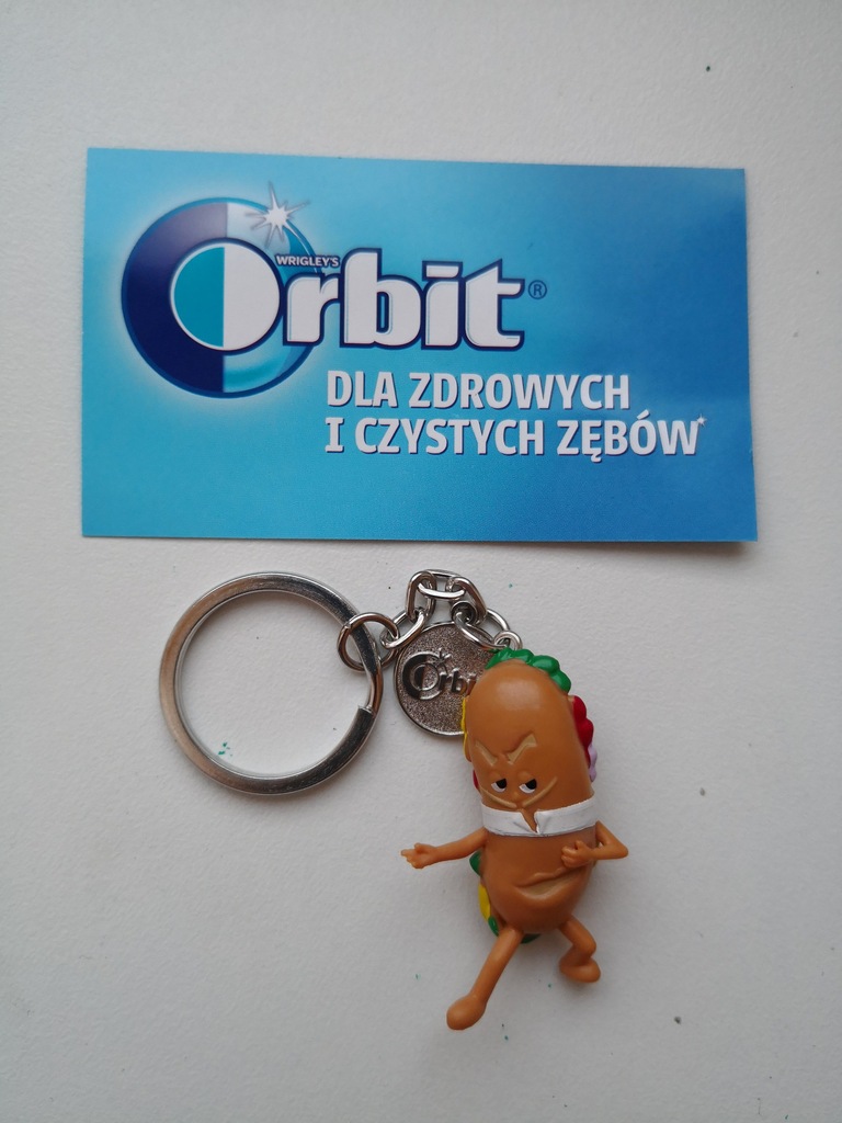 BRELOCZEK , ZAWIESZKA - ORBIT KANAPKA !!!!!!