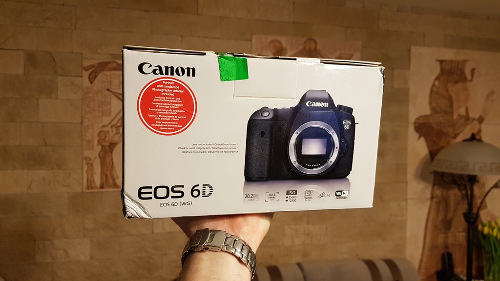 Canon EOS 6D - Nowy oryginalnie zapakowany.