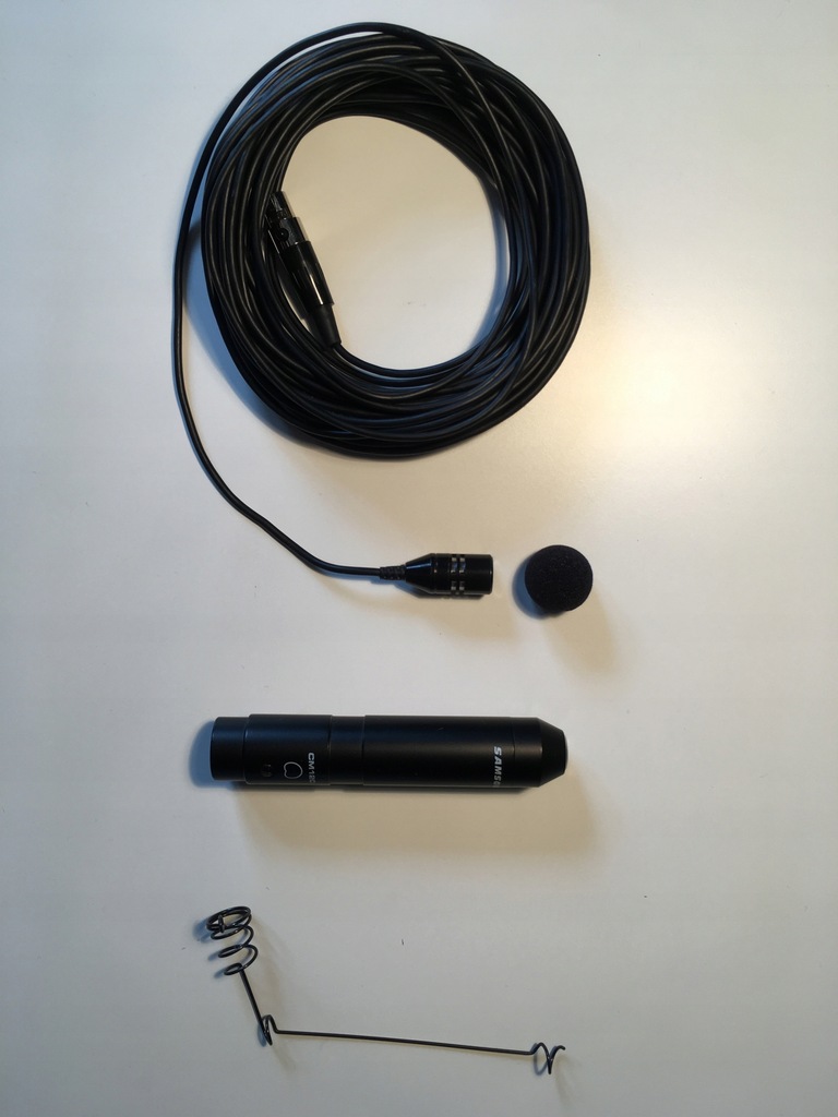 Mikrofon pojemnościowy_SAMSON CM12C_dwie sztuki