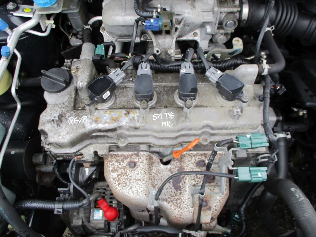 SILNIK NISSAN ALMERA N16 1.8 16V QG18 SUPER STAN