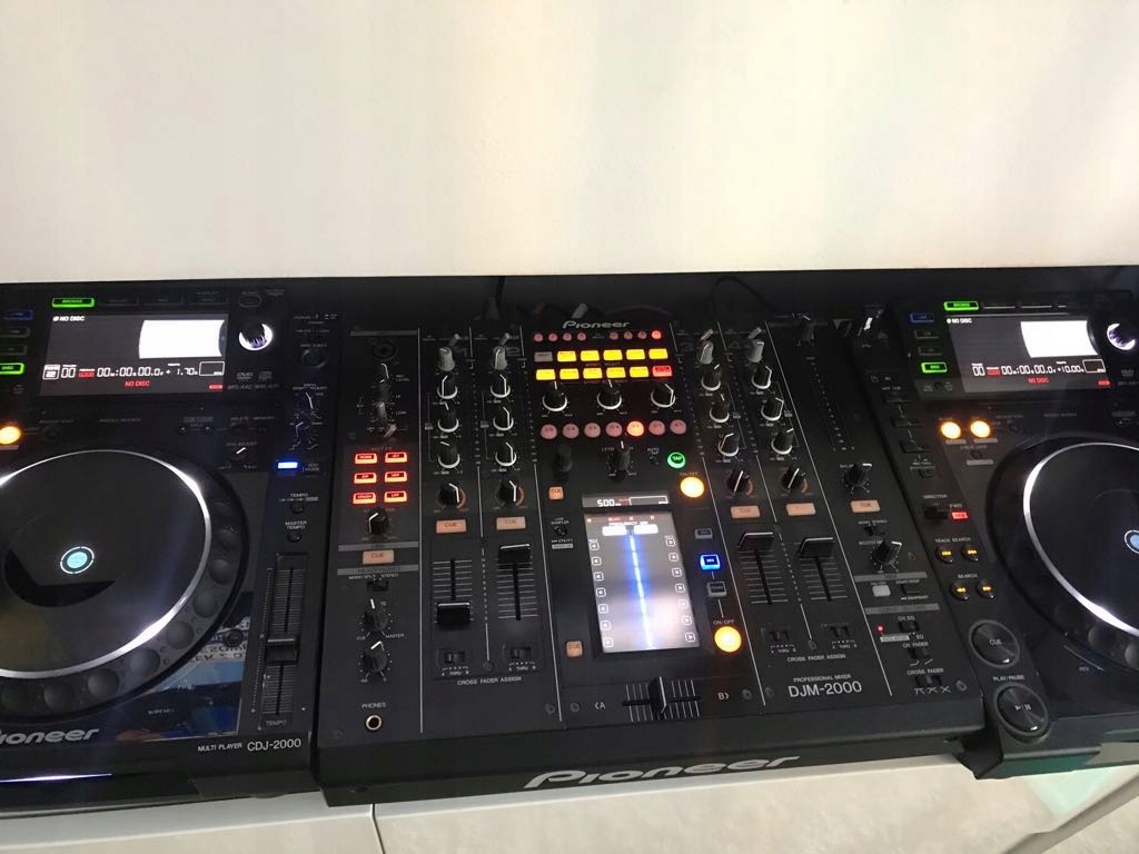 PIONEER MULTI PLAYER CDJ-2000 + MIKSER DJM-2000 - 7551889534
