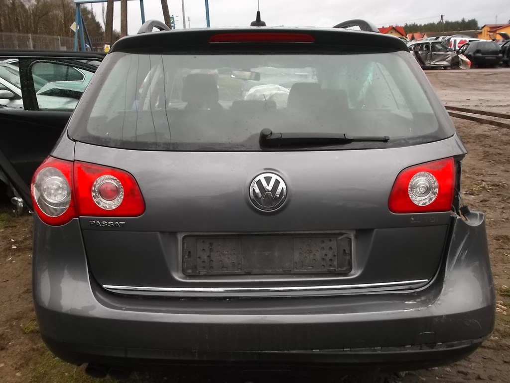 VW PASSAT B6 KOMBI KLAPA TYŁ TYLNA LA7T BRUTTO