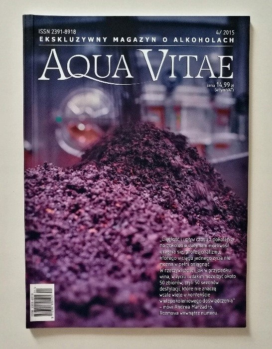 Aqua Vitae-Ekskluzywny Magazyn o Alkoholach 4/2015