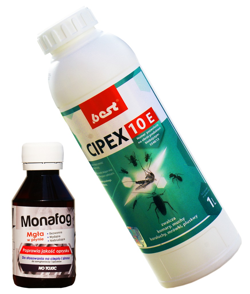 CIPEX 10E 1L OPRYSK KOMARY KLESZCZE UTRWALACZ BEST