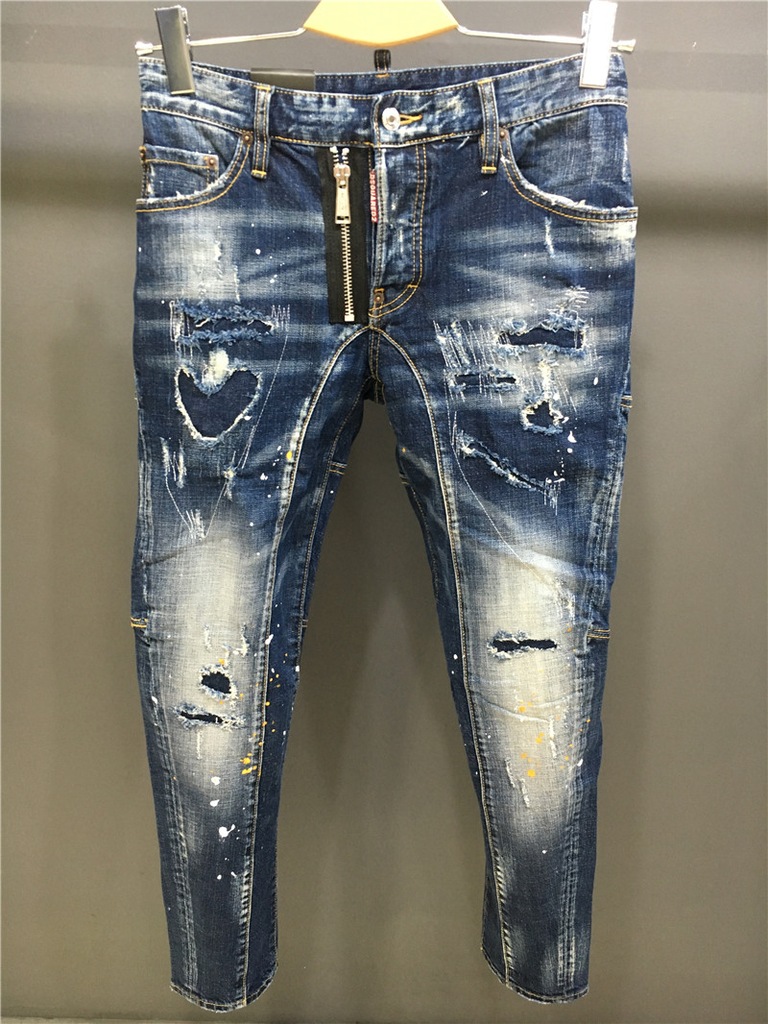DSQUARED Spodnie jeansowe męskie 100cm mod 4