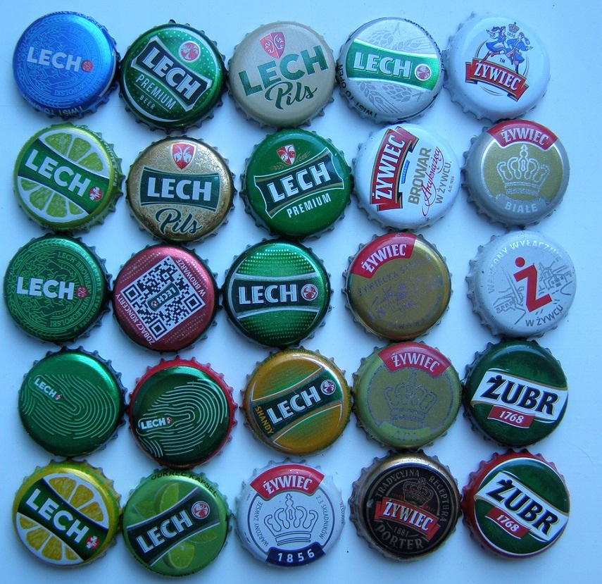 kapsle polskie x 25 LECH
