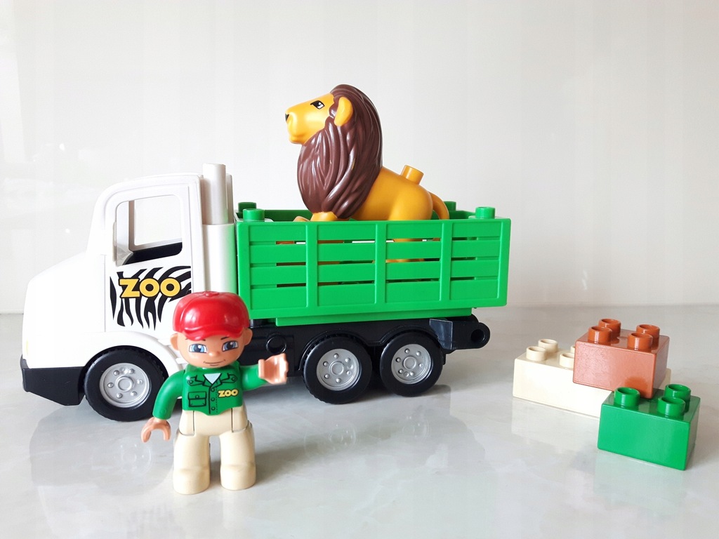 LEGO DUPLO Ciężarówka ZOO 6172 lew auto safari
